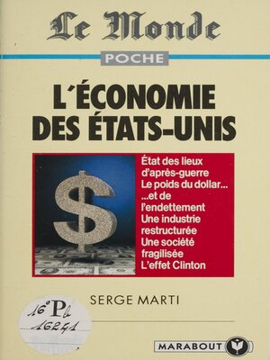 cover image of L'économie des États-Unis